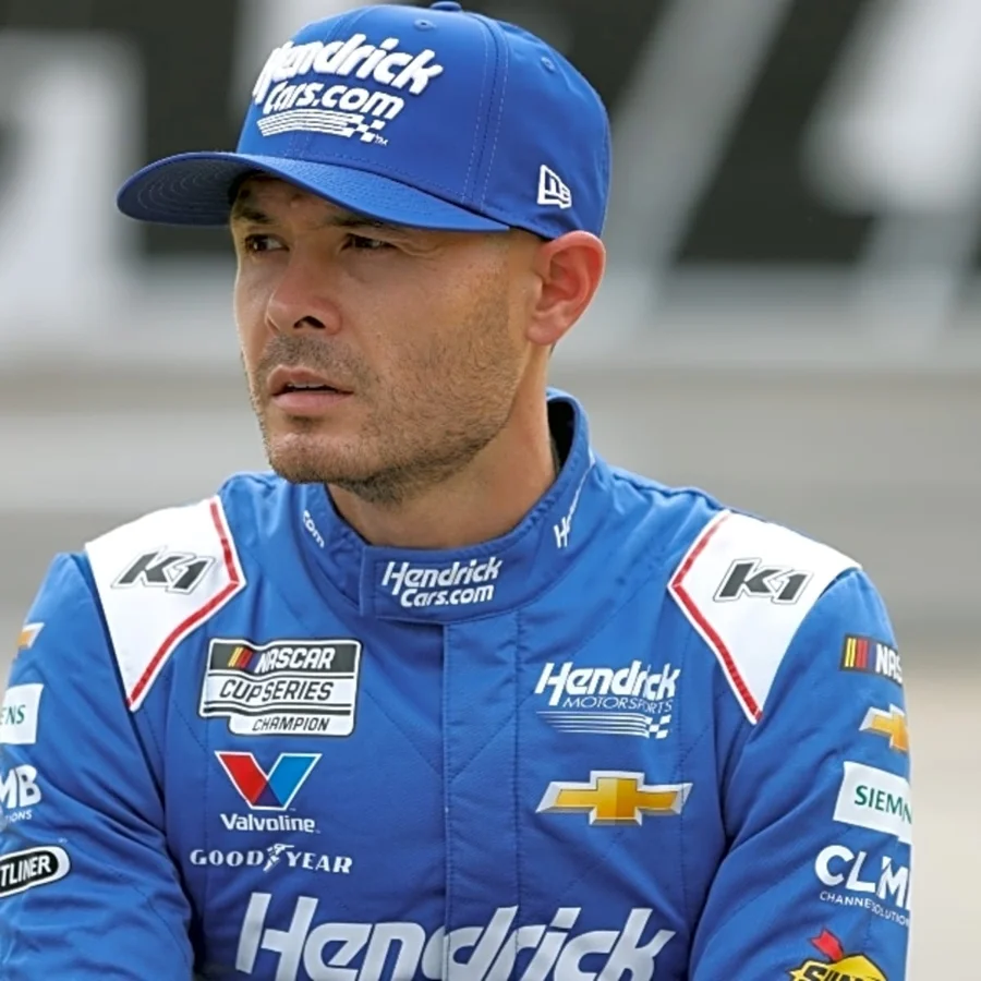 Kyle Larson pit road interview