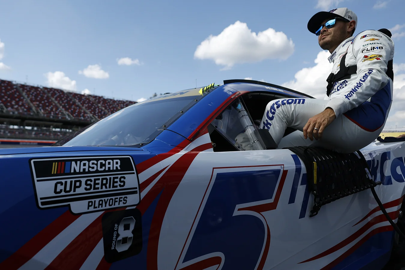 Kyle Larson Talladega playoff strategy