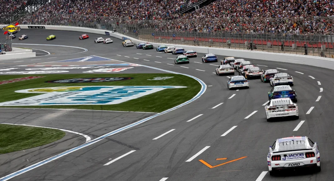 Kyle Larson NASCAR Roval clash