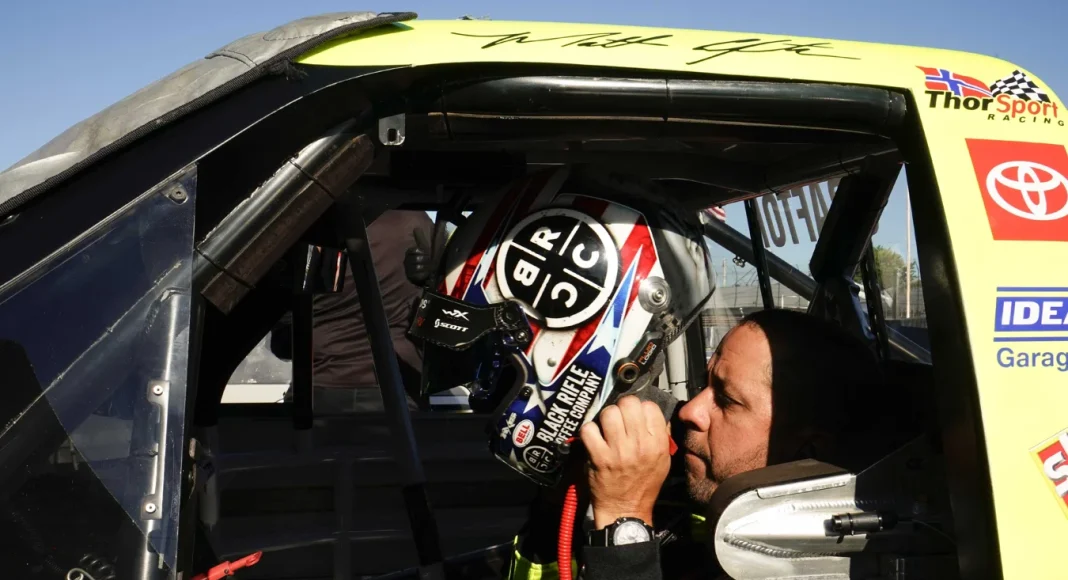 Matt Crafton Charlotte crash