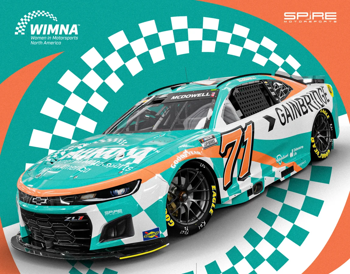 Michael McDowell Xfinity 500 partnership