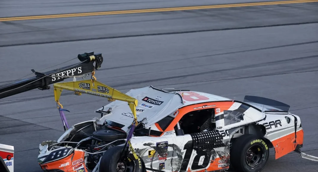 NASCAR driver Martinsville accident
