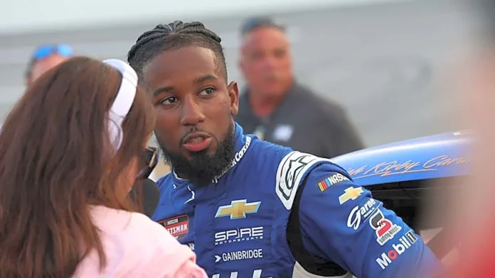 Rajah Caruth NASCAR journey