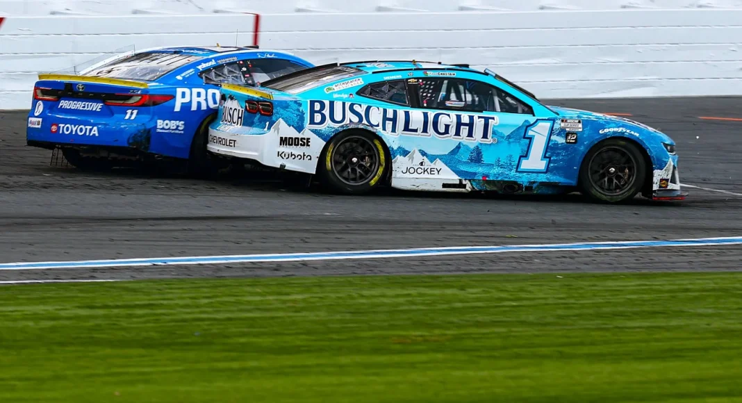 Ross Chastain NASCAR practice incident