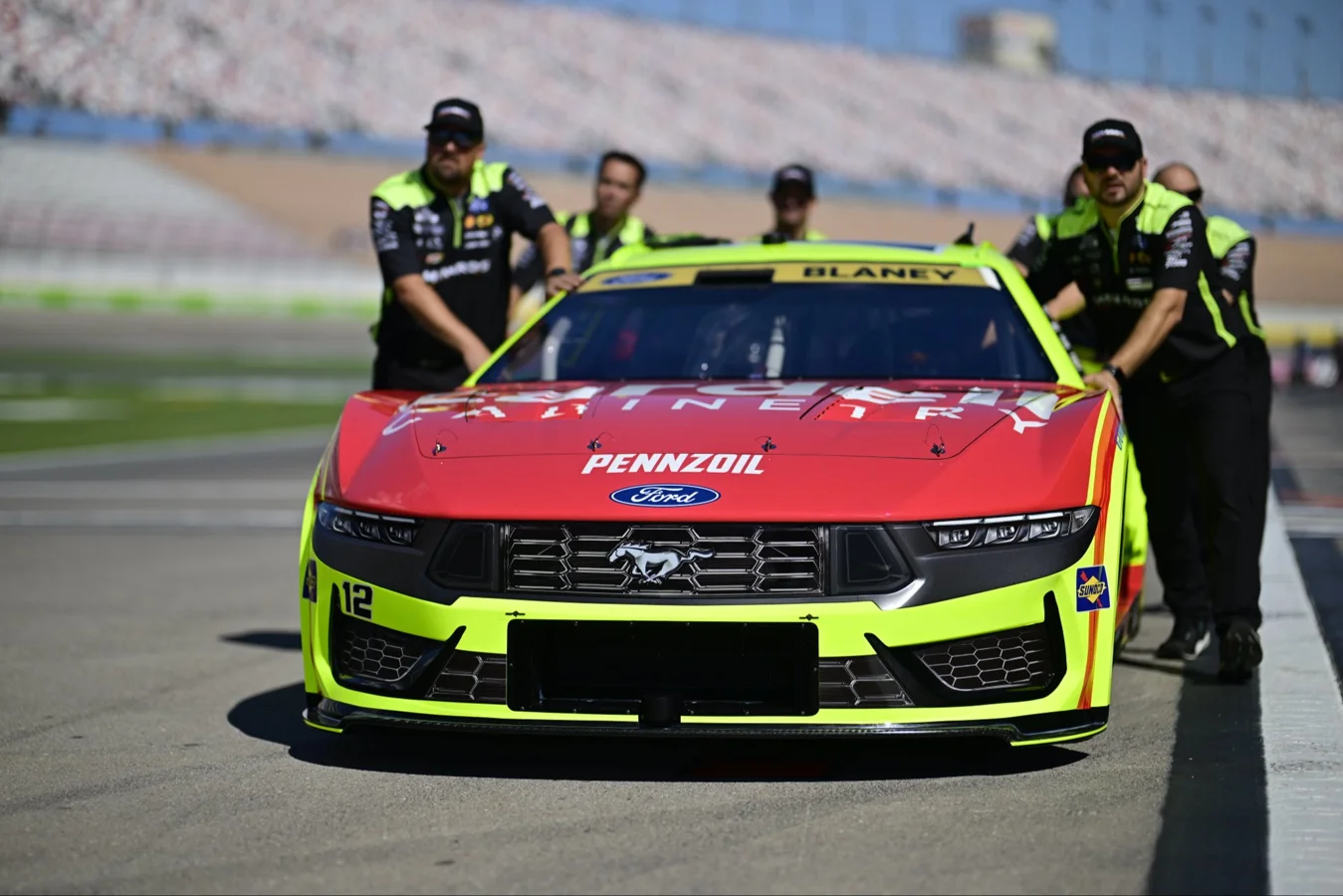 Ryan Blaney Las Vegas crash