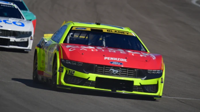 Ryan Blaney inspiration Talladega race