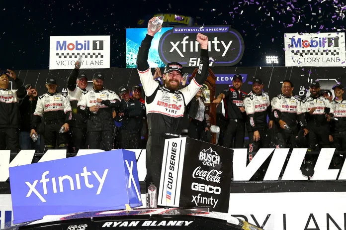 Ryan Blaney Martinsville race strategy Ryan Blaney Martinsville race strategy