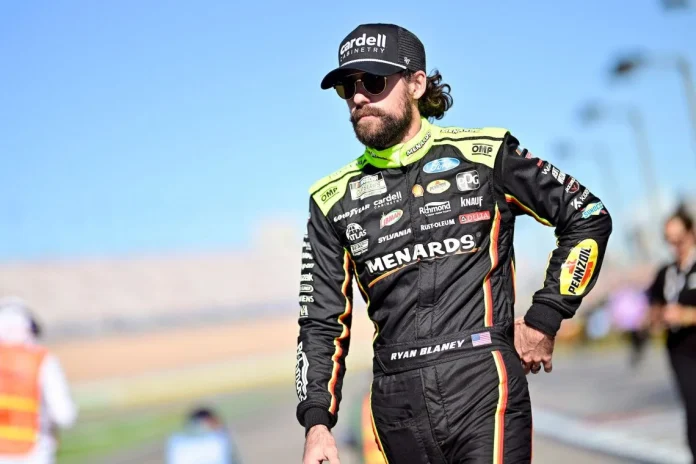 Ryan Blaney Talladega playoff outlook