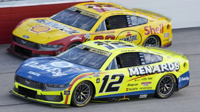 Ryan Blaney Martinsville race predictions