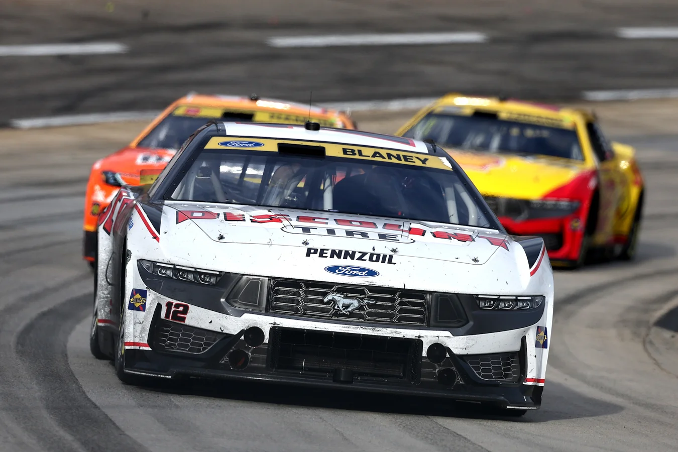 Ryan Blaney Martinsville race result