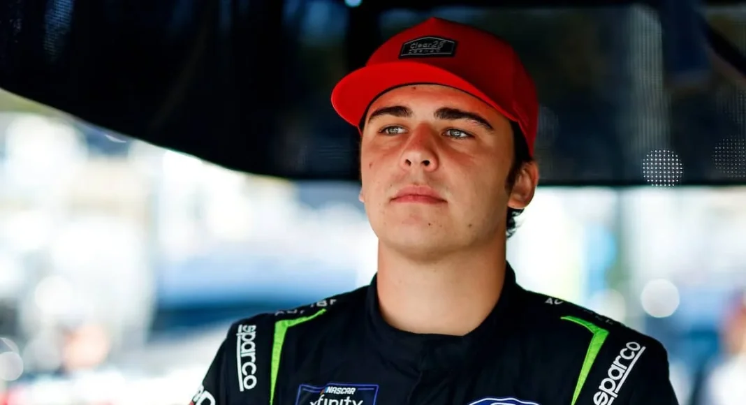 Sam Mayer NASCAR suspension