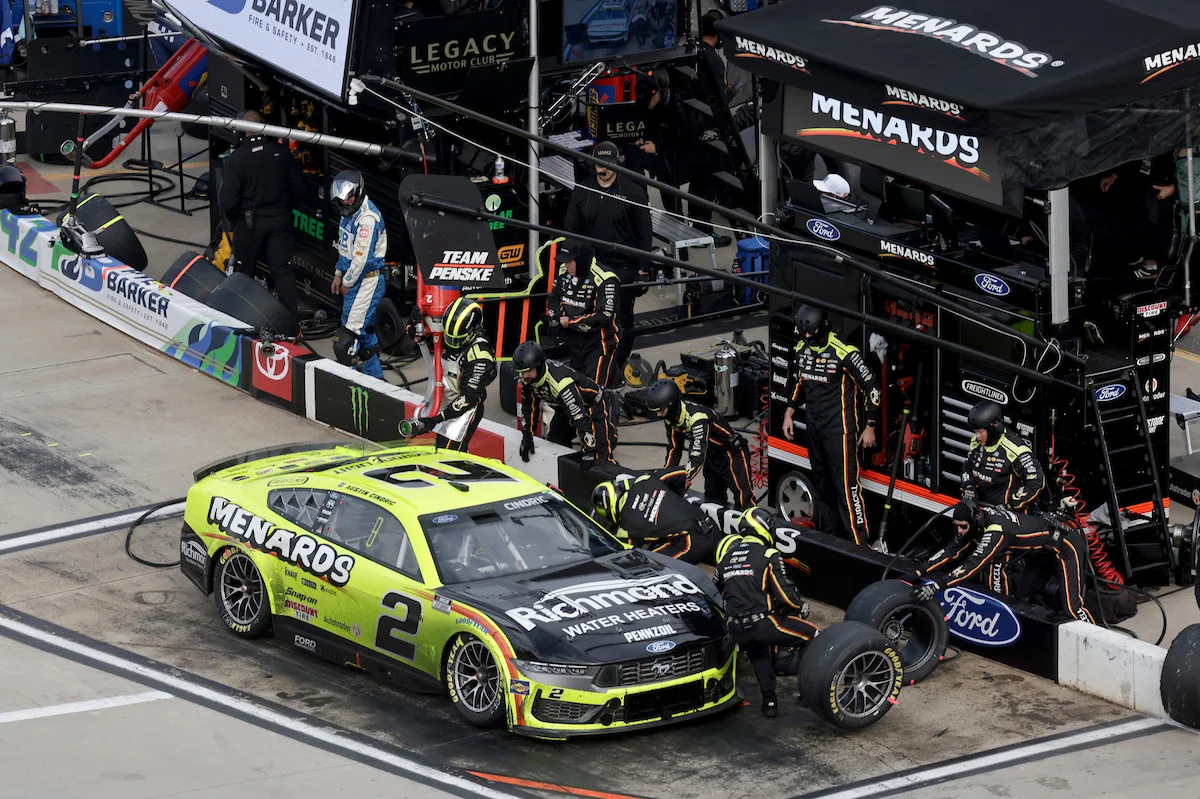 Team Penske Martinsville NASCAR report