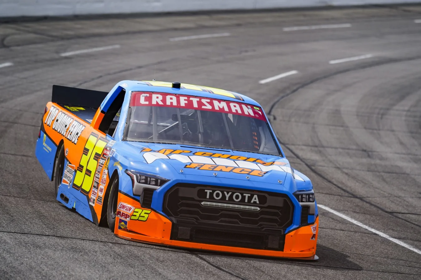 NASCAR Truck Series debut