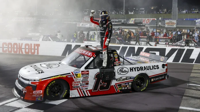 Martinsville Truck Series lineup Martinsville Truck Series lineup
