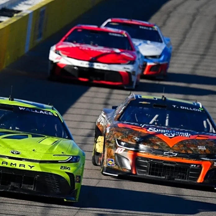 Ty Dillon spotter firing