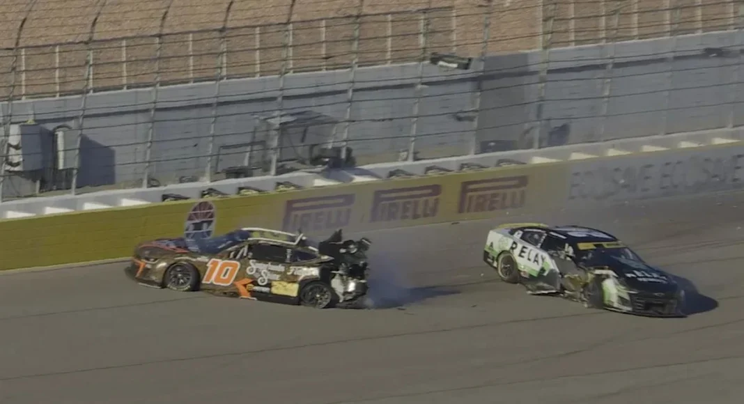 Ty Dillon Las Vegas crash