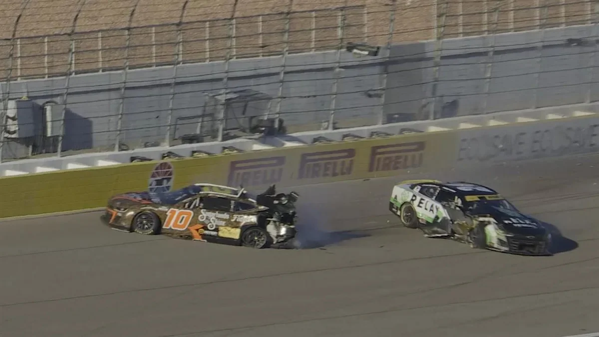 Ty Dillon Las Vegas crash