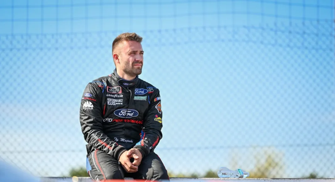 Ty Majeski Martinsville crash