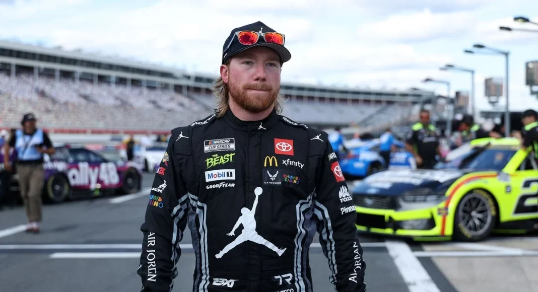 Tyler Reddick Charlotte Roval setback