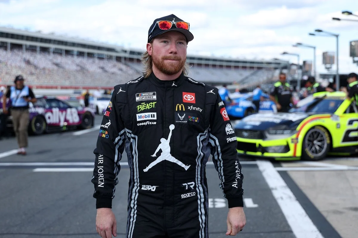 Tyler Reddick Charlotte Roval setback