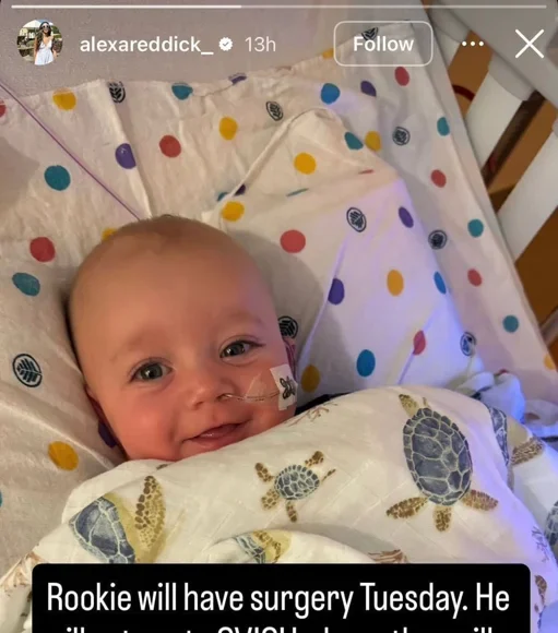 Tyler Reddick son health update