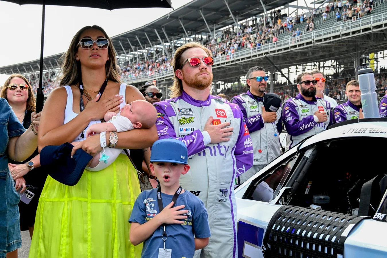 Tyler Reddick newborn health crisis