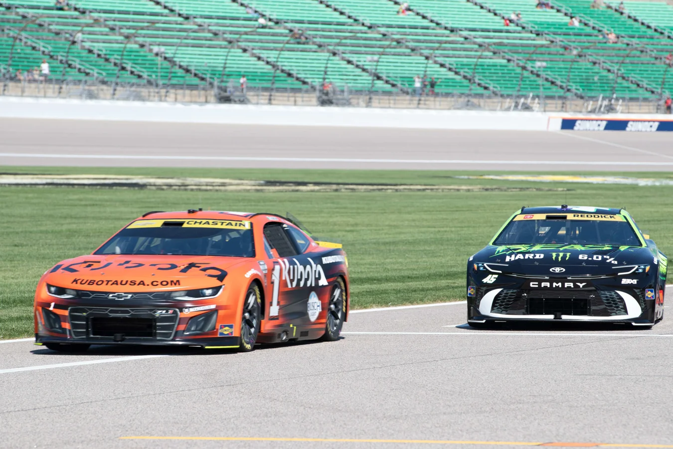 Tyler Reddick Cup pole Charlotte