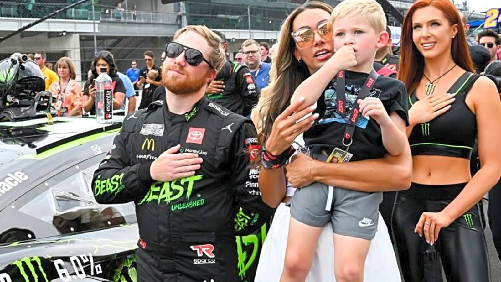 Tyler Reddick Kansas race family