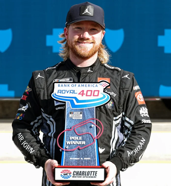 Tyler Reddick Charlotte Roval pole