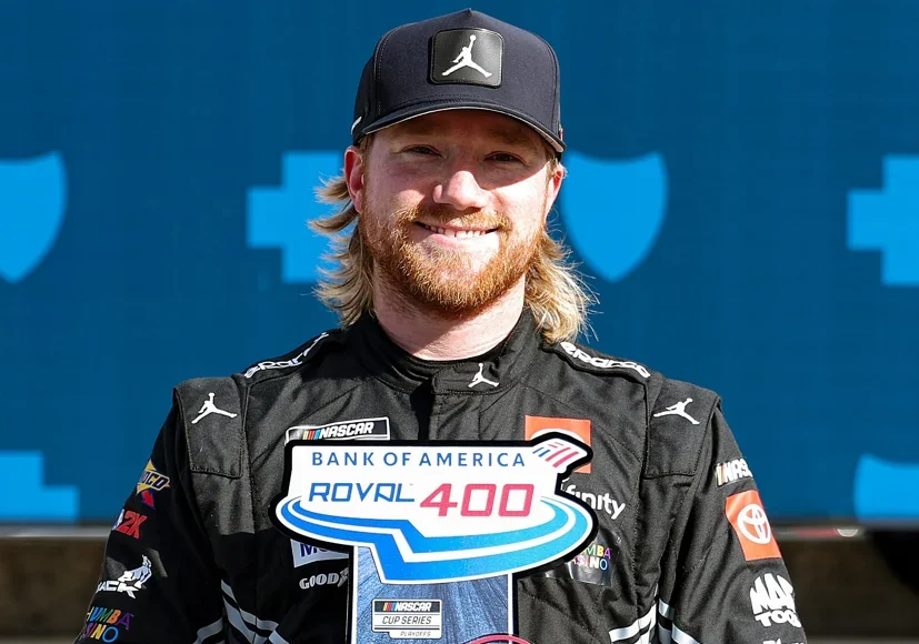 Tyler Reddick Charlotte Roval pole