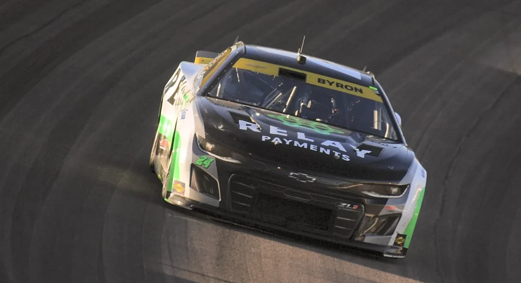 William Byron Las Vegas crash