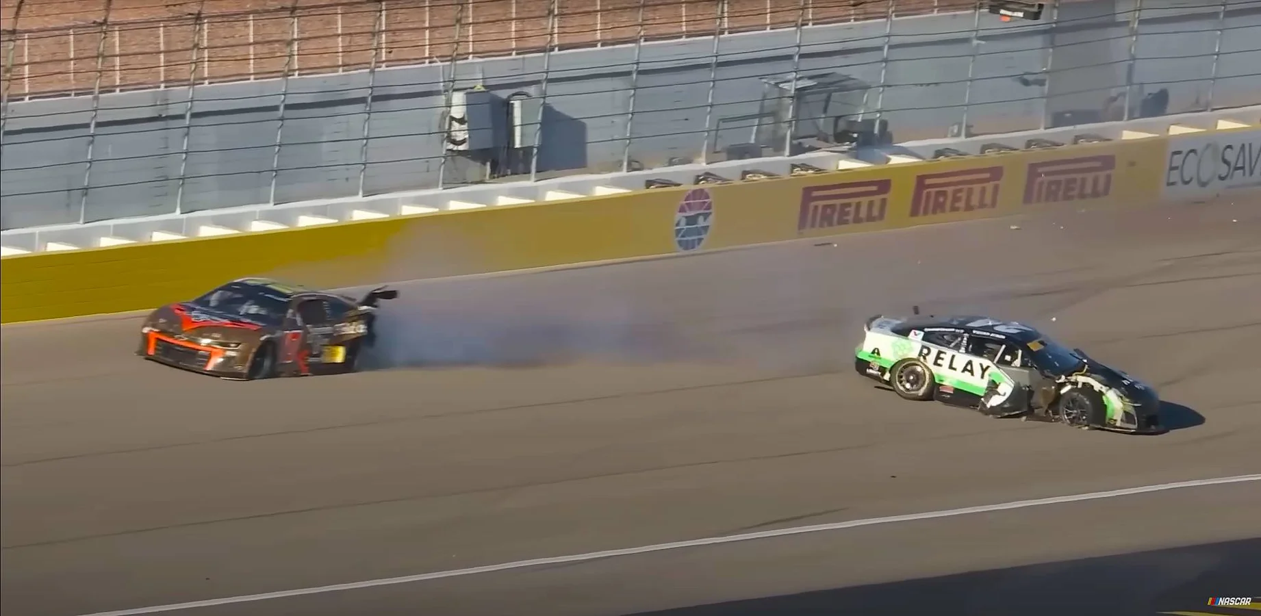 William Byron Las Vegas wreck