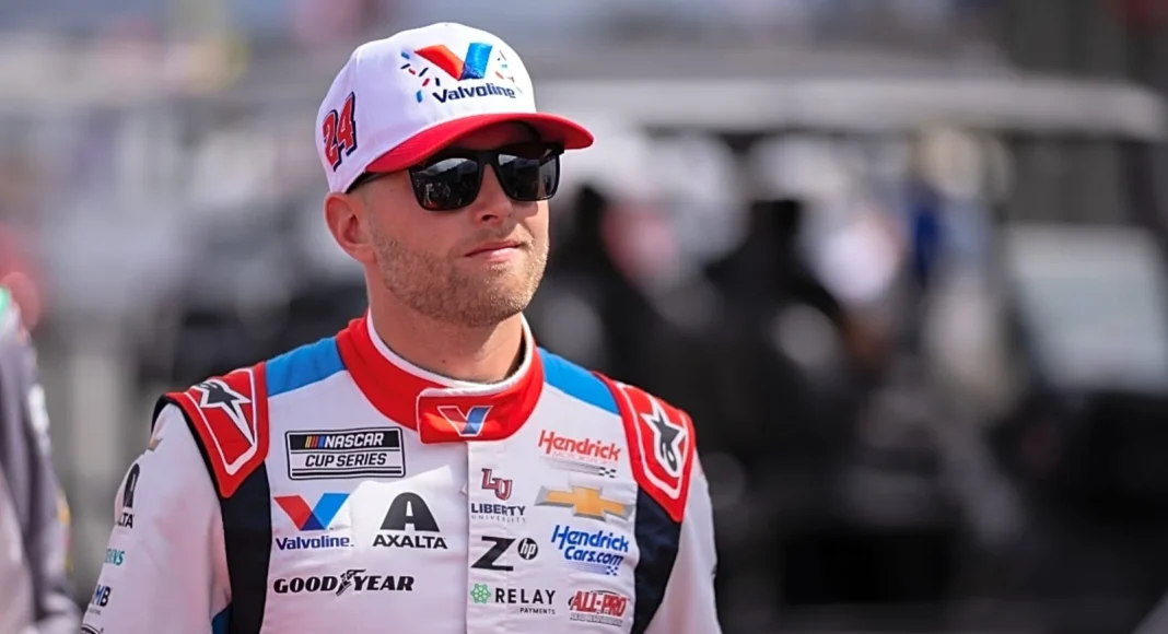 William Byron Las Vegas crash