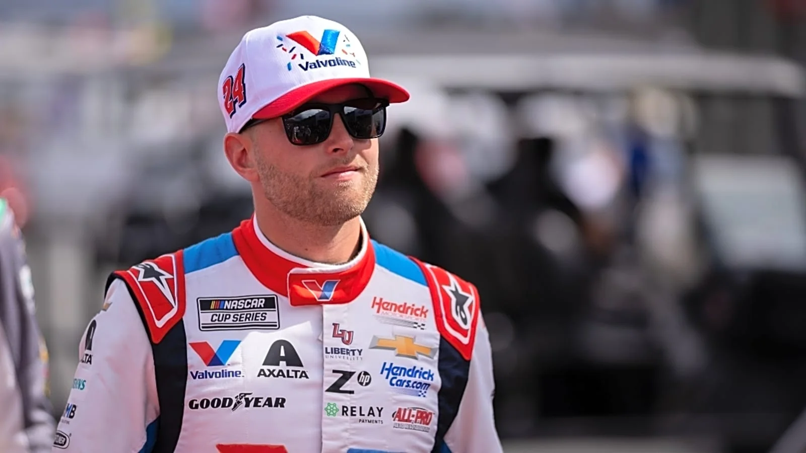 William Byron Las Vegas crash