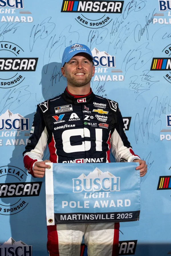 William Byron Martinsville pole William Byron Martinsville pole