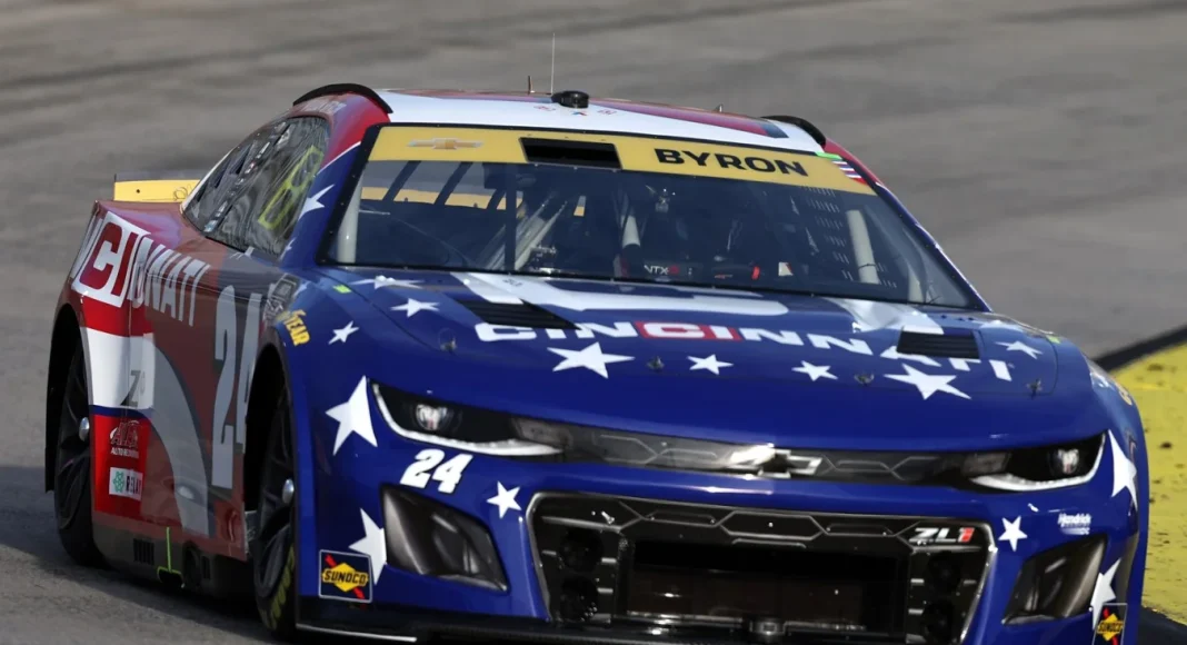 William Byron playoff race sweep