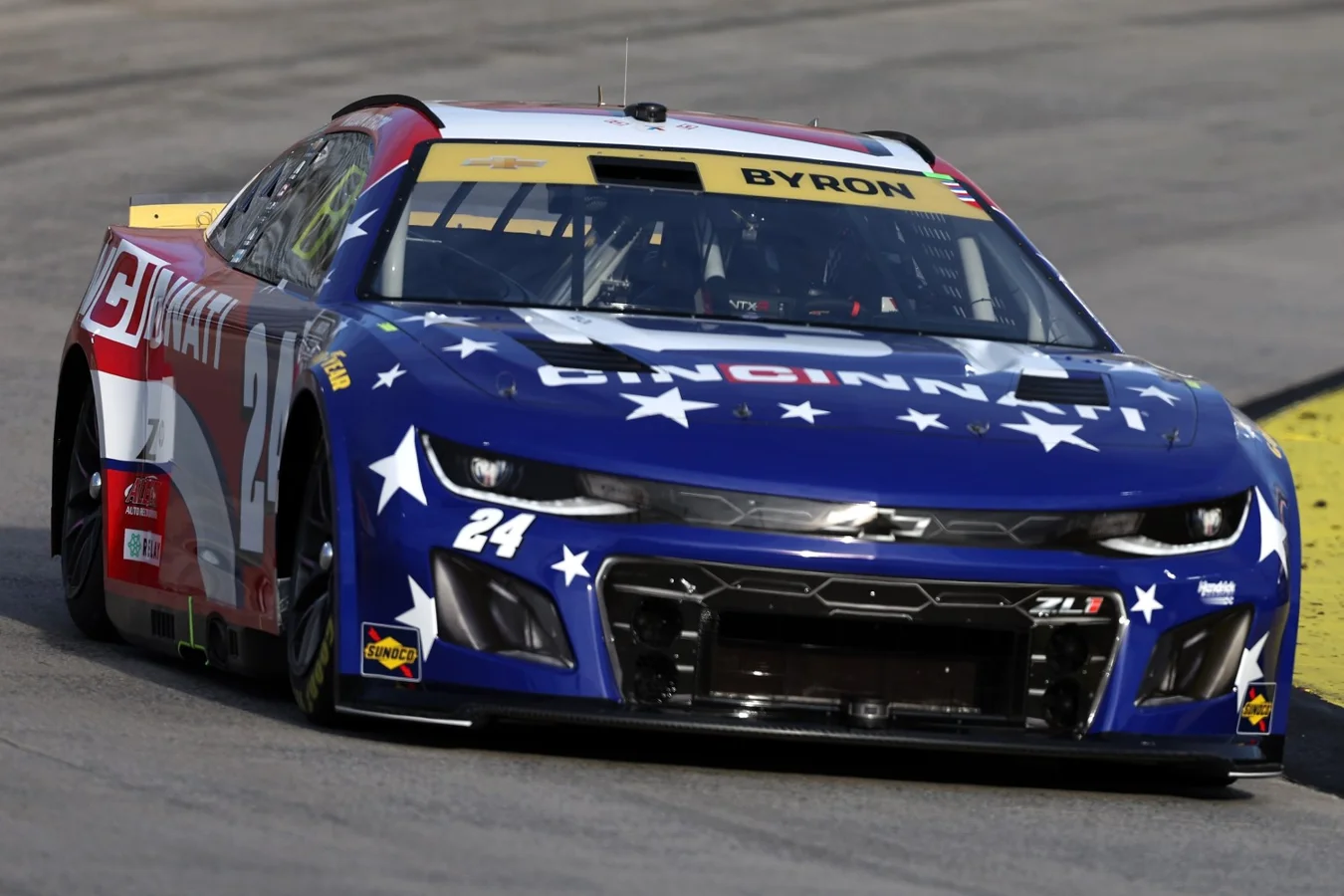 William Byron playoff race sweep