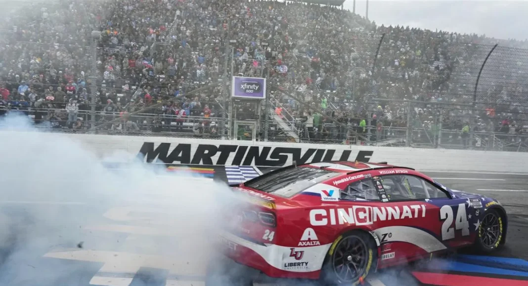 William Byron Martinsville victory