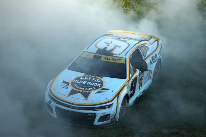 Chase Elliott Kansas overtime win