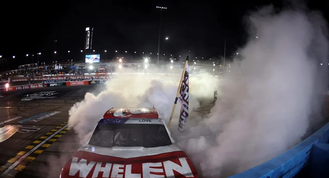 Dale Earnhardt Jr. Xfinity reflection