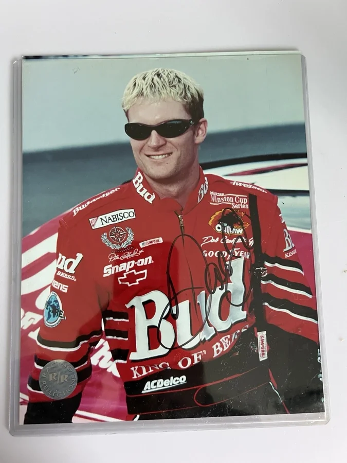Dale Earnhardt Jr. autograph