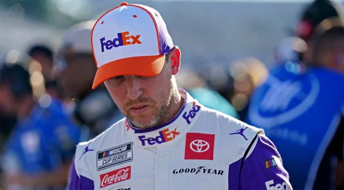 Denny Hamlin NASCAR Cup pole