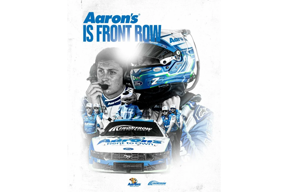 Front Row Motorsports, Ford, Zane Smith, NASCAR, Cup Series, Front Row Motorsports partnership