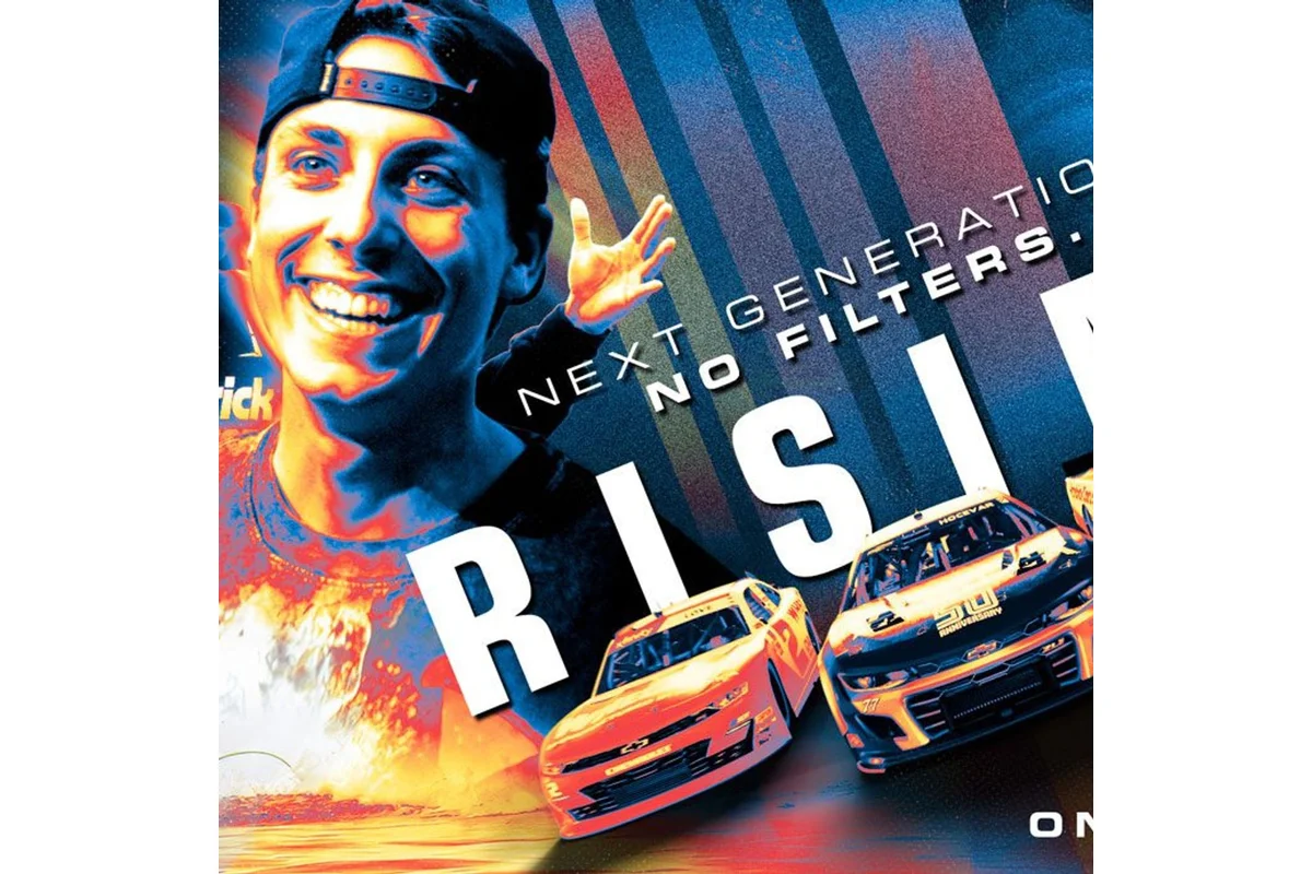 Jesse Love, Carson Hocevar, Rajah Caruth, NASCAR, Jesse Love RISING docuseries