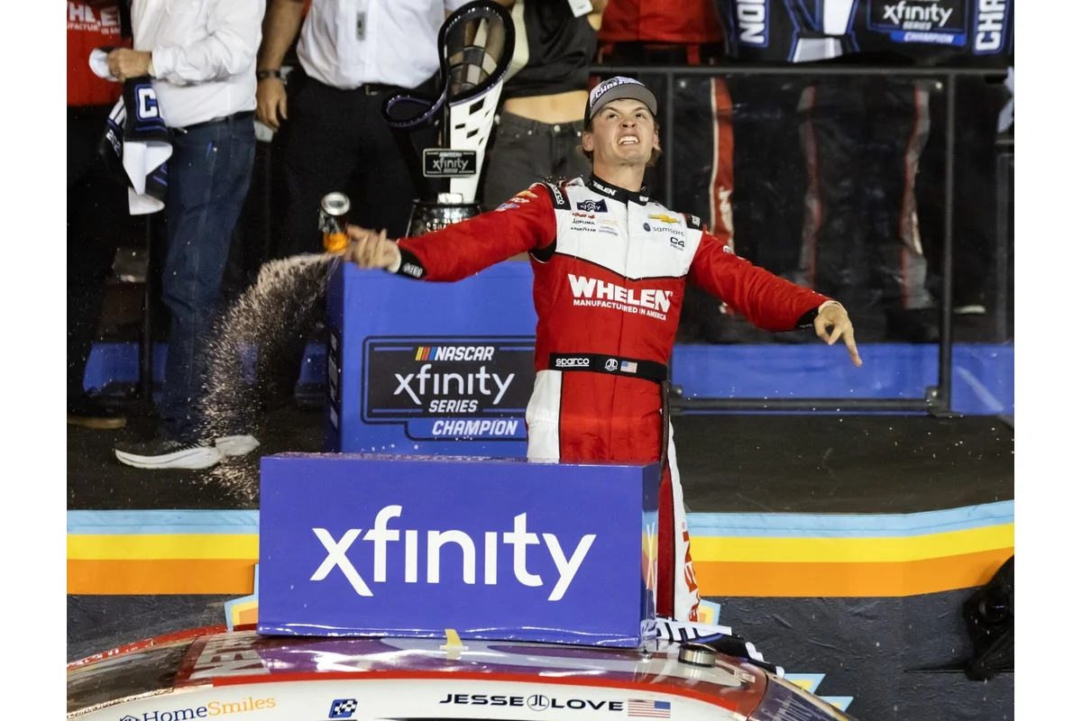 Jesse Love, NASCAR, Xfinity Series, Jesse Love Michael Jordan mindset