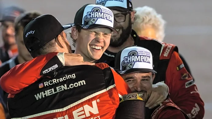 Jesse Love Xfinity Series champion