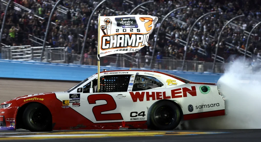 Jesse Love NASCAR Xfinity Champion