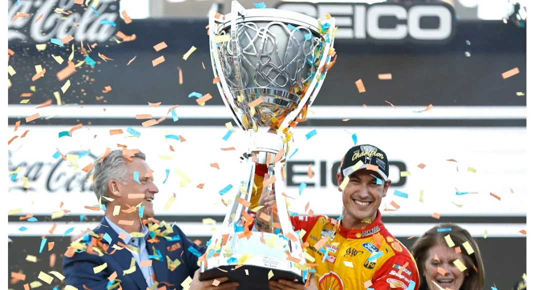 Joey Logano, Daytona International Speedway, Joey Logano emotional championship comeback