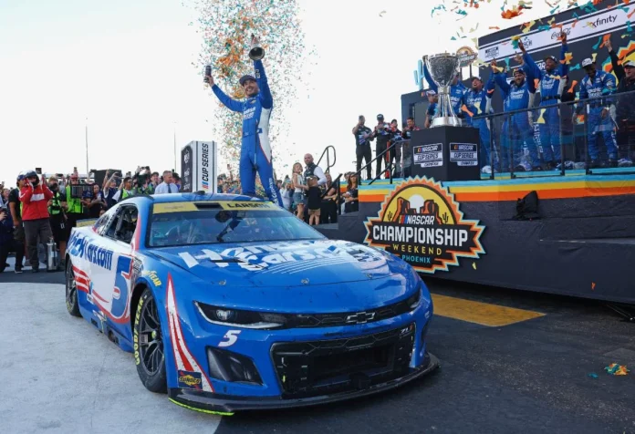Kyle Larson NASCAR championship win