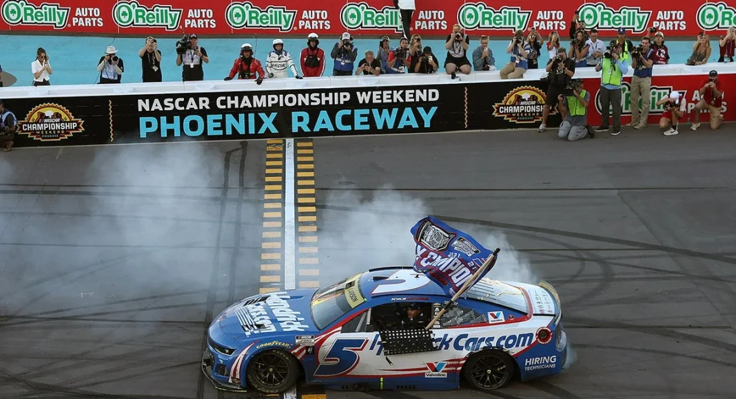 Kyle Larson Cup Series champion